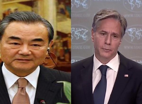 US Secretary of State Antony Blinken, Chinese Counterpart Wang Yi Discuss Holding Taliban Accountable for Their Public Commitments of Safe Passage for Afghans and Foreign Nationals