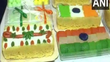 India News | Lucknow Shop Comes Up with Tricolour Sweets Ahead of Independence Day