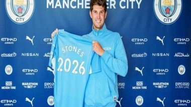 Sports News | John Stones Extends Stay with Manchester City, Signs Five-year Contract
