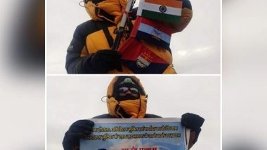 India News | Constable of SDRF Conquers Highest Peak of Europe- Mount Elbrus