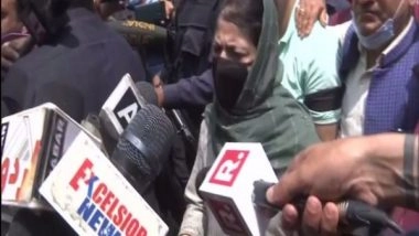 India News | PDP Holds Protest on Second Anniversary of Abrogation of Article 370