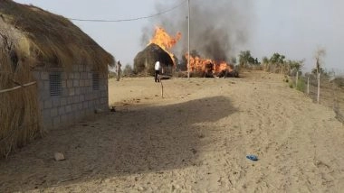 India News | IAF's MiG-21 Bison Fighter Aircraft Crashes in Barmer,  Pilot Safe