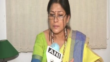 India News | BJP Leader Roopa Ganguly Broke Down, Asks TMC Why Not Discuss in Parliament on Women Rape Issue, Murder of BJP Workers in West Bengal