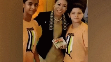 Sports News | Indian Athletes Spend Time with Fans Ahead of High Tea with President Kovind