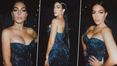 Cristiano Ronaldo’s Girlfriend Georgina Rodriguez Looks Ravishing In Sexy Thigh-Slit Green Gown, View Latest Instagram Post