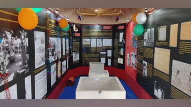 India News | Iconic Museum on Wheels Inside Historic Trams of Kolkata Inaugurated on 75th Independence Day