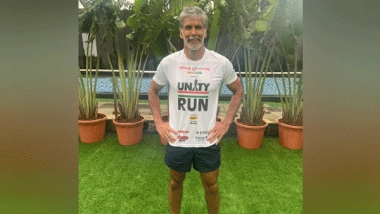 Business News | Milind Soman to Embark Solo for the 420 Kms Unity Run to Celebrate India's 75th Year of Independence