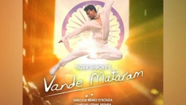 Entertainment News | Tiger Shroff Unveils Motion Poster of Patriotic Anthem 'Vande Mataram'