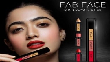 Business News | One Makeup Stick for Eyes, Cheeks and Lips - RENEE Launches Revolutionary FAB FACE with Rashmika Mandanna and Shruti Haasan