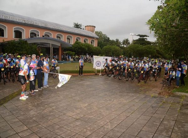 India News | Independence Day: 'Fun Freedom Cycling Ride' Held in Goa