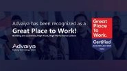 Business News | Advaiya Receives the Recognition of Great Place to Work 2021-2022