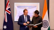 India News | Piyush Goyal Meets Tony Abbott, Discusses Roadmap for Strengthening Trade Ties
