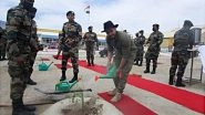 India News | Indian Army Joins 'Project BOLD' to Grow Bamboo Trees in Himalayan Terrains in Leh