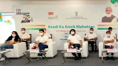 Fit India Freedom Run 2.0 Launched by Anurag Thakur To Celebrate 75 Years of Independence
