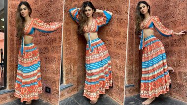 Mouni Roy’s Pretty Printed Crop Top With Easy-Breezy Skirt Is a Perfect Outfit For Your Monsoon Wardrobe, View Latest Instagram Post