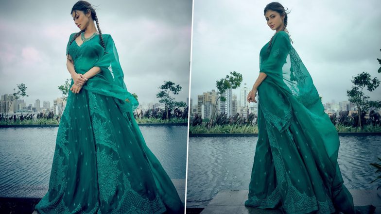 Mouni Roy Looks Ethereal In Gorgeous Emerald Green Lehenga, Says ‘Magic Exists’ (View Pics)