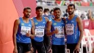 Indian Men's Relay Team Fail to Qualify For Finals of 4x400 Meter at Tokyo Olympics 2020 Despite Scripting New Asian Record