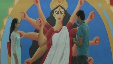 India News | Pedestrian Subway in Kolkata's New Town Revamped with Murals Celebrating Culture, History
