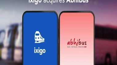 Business News | Ixigo Acquires Bus Ticketing Platform AbhiBus in Slump Sale