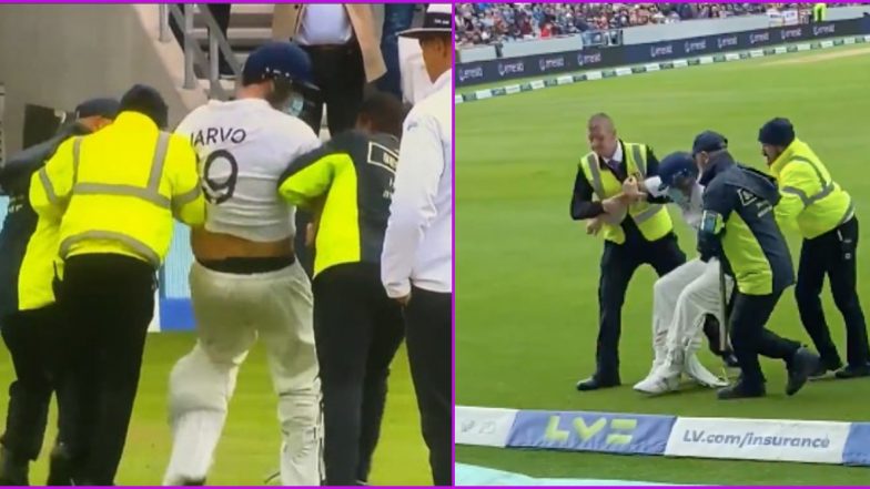 'Jarvo 69' is Back, This Time as an Indian Batsman; Invades Pitch During IND vs ENG 3rd Test Day 3 (Watch Viral Video)