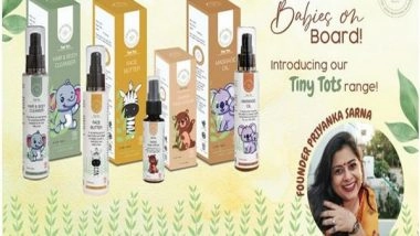 Business News | Pure by Priyanka Launches New Baby Products Curated with Natural Ingredients