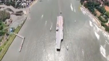 India News | Commencement of Sea Trials of Indigenous Aircraft 'Vikrant', Says MoD