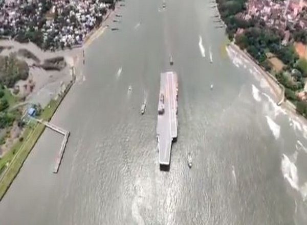 India News | Commencement of Sea Trials of Indigenous Aircraft 'Vikrant', Says MoD