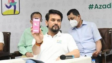 India News | Fit India Mobile App Launched by Union Sports Minister Anurag Thakur