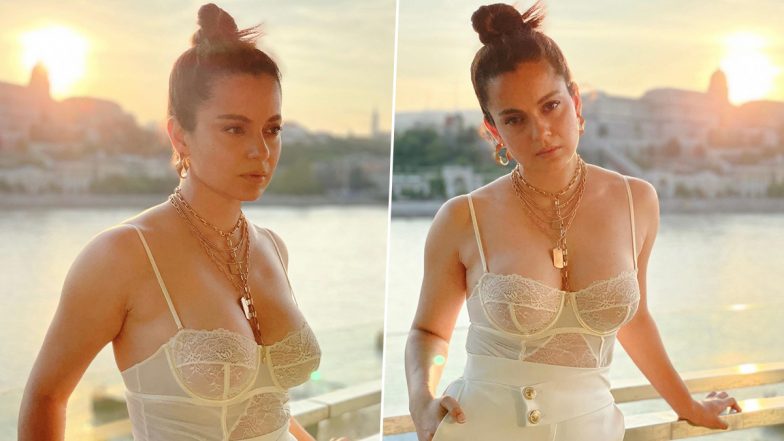 Kangana Ranaut Looks Stunning As Ever in Dhaakad Wrap-Up Party (See Pics)