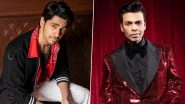 After Shershaah, Sidharth Malhotra and Karan Johar Once Again Team Up for an Aerial Actioner &ndash; Reports