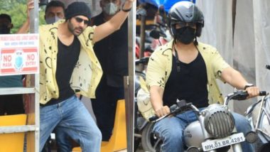 Kartik Aaryan Spotted Leaving For The First Day Shoot Of Freddy (View Pics)