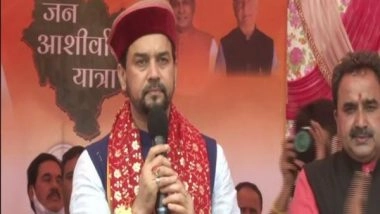 India News | BJP Will Retain Power in Next State Assembly Elections in Himachal: Anurag Thakur