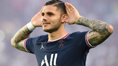 Mauro Icardi, Kylian Mbappe & Others Members of PSG Lead Team to 4-2 Win Against Strasbourg in Ligue 1 2021-22 (Watch Goal Highlights)