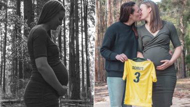 To-Be-Parents Megan Schutt and Jess Holyoake Nail Pregnancy Photoshoot, Australian Bowler Shares Adorable Photos on Twitter