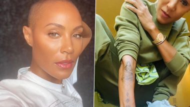 Jada Pinkett Smith Shows Off Her New Forearm Tattoo Featuring Hindu Goddess (View Pic)