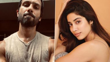 Shahid Kapoor, Janhvi Kapoor Share a Glimpse of Their Workout Sessions With Major Fitness Goals!
