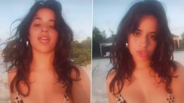 Camila Cabello Living Her Best Life On The Beach, Shares Fun TikTok Video in Sexy Animal-Printed Bikini!