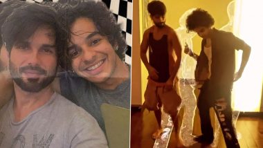 Shahid Kapoor Joins Brother Ishaan Khatter for Impromptu Jig! (Watch Video)