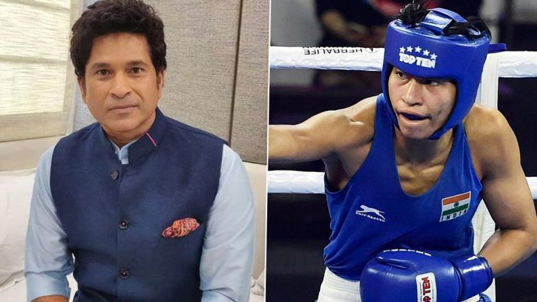 Lovlina Borgohain Congratulated by Sachin Tendulkar After Winning Bronze in Women’s Welterweight Boxing Event at Tokyo Olympics 2020 (Check Post)