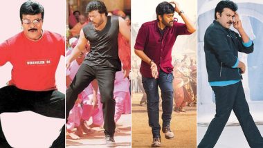 Chiranjeevi Konidela Birthday Special: From Merupula La La to Bham Bham Bole, 5 Best Dance Songs of the Telugu Actor That Will Make You Groove Instantly!