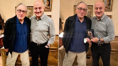 Anupam Kher Describes Robert De Niro As ‘Godfather of Acting’, Says ‘You Have Inspired Generations of Actors All Over the World’ (View Post)