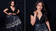 Surbhi Chandna&rsquo;s Dazzling Black Dress With Plunging Neckline Is Perfect For a Date Night, View Latest Instagram Post