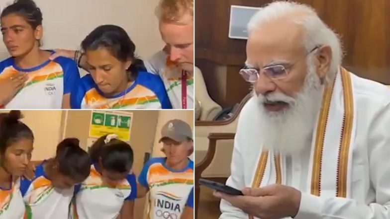 Indian Women's Hockey Team Breaks Down During Telephonic Conversation with Prime