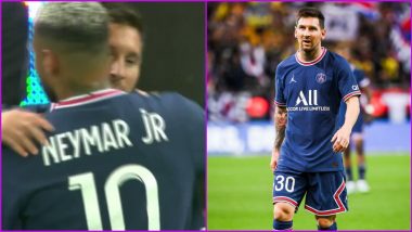 Watch Lionel Messi Take Field for PSG on Debut Against Reims