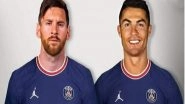 Cristiano Ronaldo Transfer Rumours: Juventus Owner&rsquo;s Relative Lapo Elkann Lashes Out at Khalifa Bin Hamad Al-Thani for Posting a Picture of CR7 in PSG Shirt Alongside Lionel Messi!