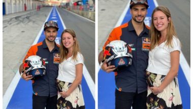 MotoGP Rider Miguel Oliveira Marries His Stepsister Andreia Pimenta, Duo Expecting a Baby