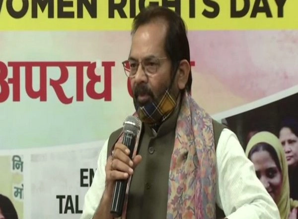 India News | Cases of Triple Talaq Dropped by 80 Pc After Enactment of Law: Naqvi