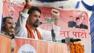 India News | From Street to Parliament, Anarchy is the Only Agenda of Opposition: Anurag Thakur