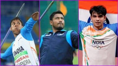 Neeraj Chopra Congratulates Devendra Jhajharia and Sundar Singh Gurjar for Wining Medals in Javelin Throw at Tokyo Paralympics 2020