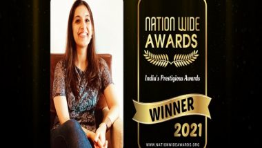 Business News | Promoter- Director at the Ojas Group of Companies, Neha Kapoor is the Inspiring Woman Entrepreneur of 2021 (under 40) as Per Business Mint